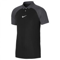 Nike Academy Pro Poloshirt Herren - schwarz/grau -S
