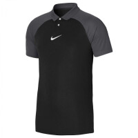 Nike Academy Pro Poloshirt Herren - schwarz/grau -L