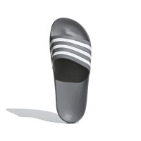 adidas Adilette Aqua Badelatschen - grau/weiß- 40.5