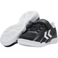 hummel Root Elite Hallenschuhe Kinder - schwarz/weiß
