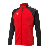 Puma teamLIGA Trainingsjacke Herren - rot/schwarz