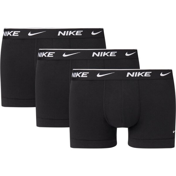 Nike Boxer Shorts Herren 3er Pack - schwarz/schwarz