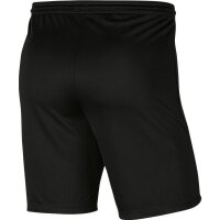 Nike Park III Short Kinder - schwarz