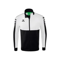 Erima Six Wings Worker Jacke Herren - schwarz/weiß