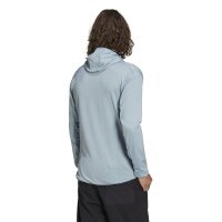 adidas Terrex Tech Lite Full-Zip Hoodie Herren - blau -S