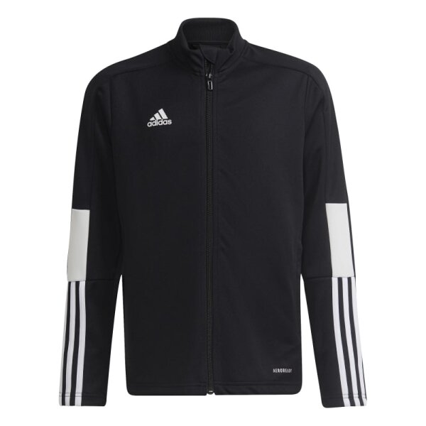 adidas Tiro Essentials Jacke Kinder - schwarz-116