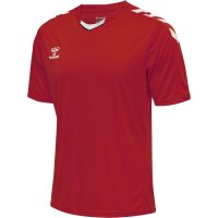 hummel Core XK Poly Trikot kurzarm Herren - true red
