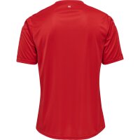 hummel Core XK Poly Trikot kurzarm Herren - true red