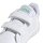 adidas Advantage Lifestyle Court Two Hook-and-Loop Schuh Kinder - ftwr white/green/core black