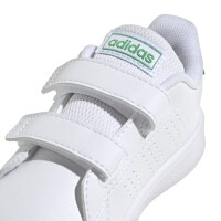 adidas Advantage Lifestyle Court Two Hook-and-Loop Sneaker Baby - weiß/grün-24