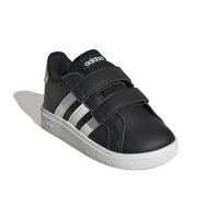adidas Grand Court Lifestyle Hook and Loop Schuh Kinder - core black