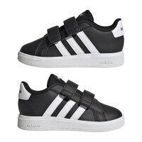 adidas Grand Court Lifestyle Hook and Loop Schuh Kinder - core black