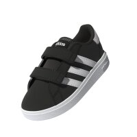 adidas Grand Court Lifestyle Hook and Loop Schuh Kinder - core black