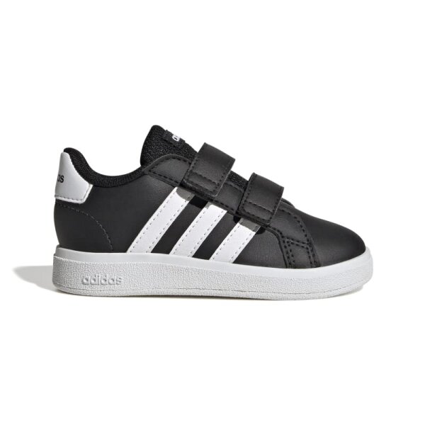 adidas Grand Court Lifestyle Hook and Loop Schuhe Baby - schwarz/weiß -25