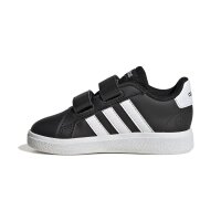 adidas Grand Court Lifestyle Hook and Loop Schuhe Baby - schwarz/weiß -25
