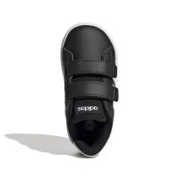 adidas Grand Court Lifestyle Hook and Loop Schuhe Baby - schwarz/weiß -25