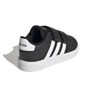 adidas Grand Court Lifestyle Hook and Loop Schuhe Baby - schwarz/weiß -25