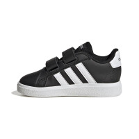 adidas Grand Court Lifestyle Hook and Loop Schuhe Baby - schwarz/weiß -25.5