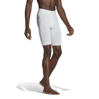 adidas Techfit Compression Shorts Herren - weiß -L