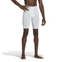 adidas Techfit Compression Shorts Herren - weiß -L