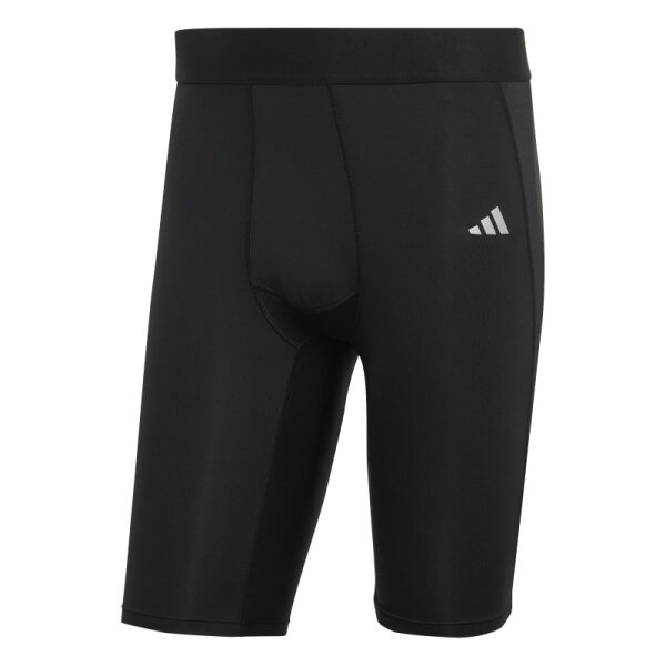 adidas Techfit Tight Funktionsshorts Herren - schwarz-L