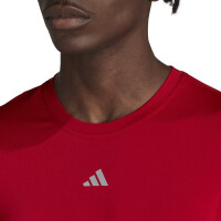 adidas Techfit Funktionsshirt Langarm Shirt Herren - rot -L