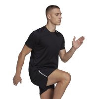 adidas Designed 4 Running T-Shirt Herren - schwarz -S
