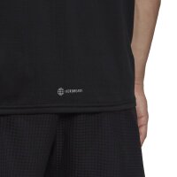 adidas Designed 4 Running T-Shirt Herren - schwarz -S