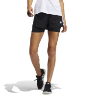 adidas Pacer 2-IN-1 Damen Shorts - schwarz-XS