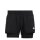 adidas Pacer 2-IN-1 Damen Shorts - schwarz-XS