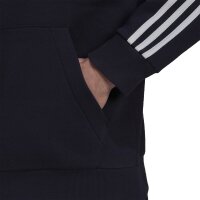 adidas Essentials 3-Streifen Logo Hoodie Herren - navy-3XL