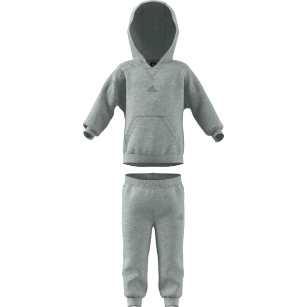 adidas Fleece Jogginganzug Baby - grau -62