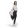 adidas Fast Flower Crop Running Shirt Langarm Damen - weiß M