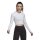 adidas Fast Flower Crop Running Shirt Langarm Damen - weiß L