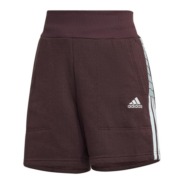 adidas Tiro Shorts Damen - bordeaux-S