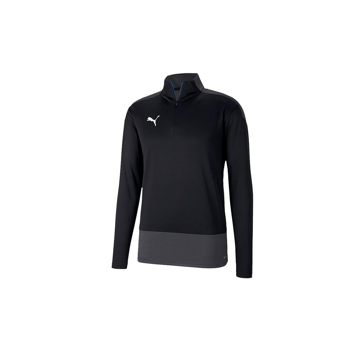 Puma teamGOAL 23 Langarm Shirt Herren - schwarz/grau