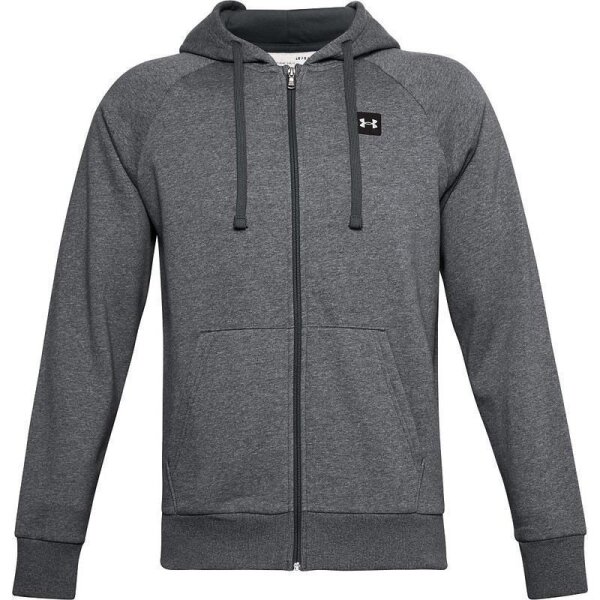 Under Armour Rival Fleece Kapuzenjacke Herren - grau