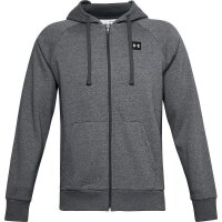 Under Armour Rival Fleece Kapuzenjacke Herren - grau