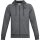 Under Armour Rival Fleece Kapuzenjacke Herren - grau
