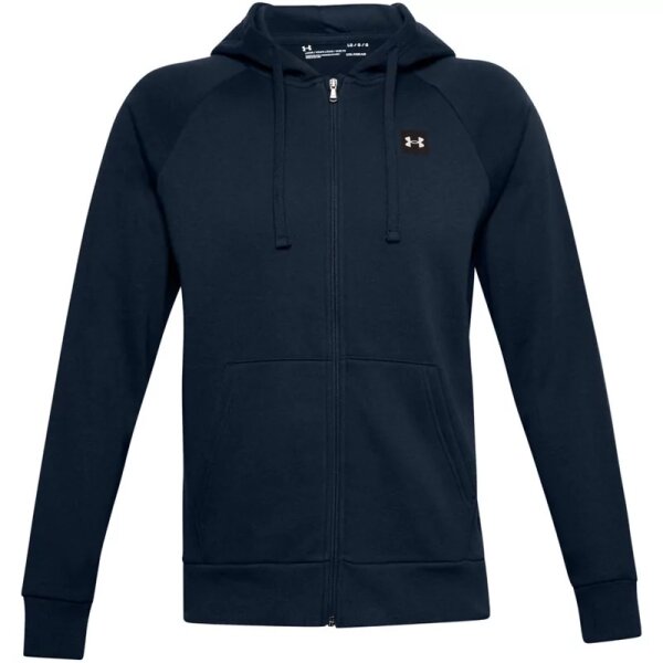 Under Armour Rival Fleece Full-Zip Hoodie Herren - navy-3XL