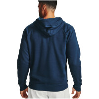 Under Armour Rival Fleece Full-Zip Hoodie Herren - navy-3XL