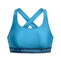 Under Armour Crossback Mid Sport BH Damen - blau