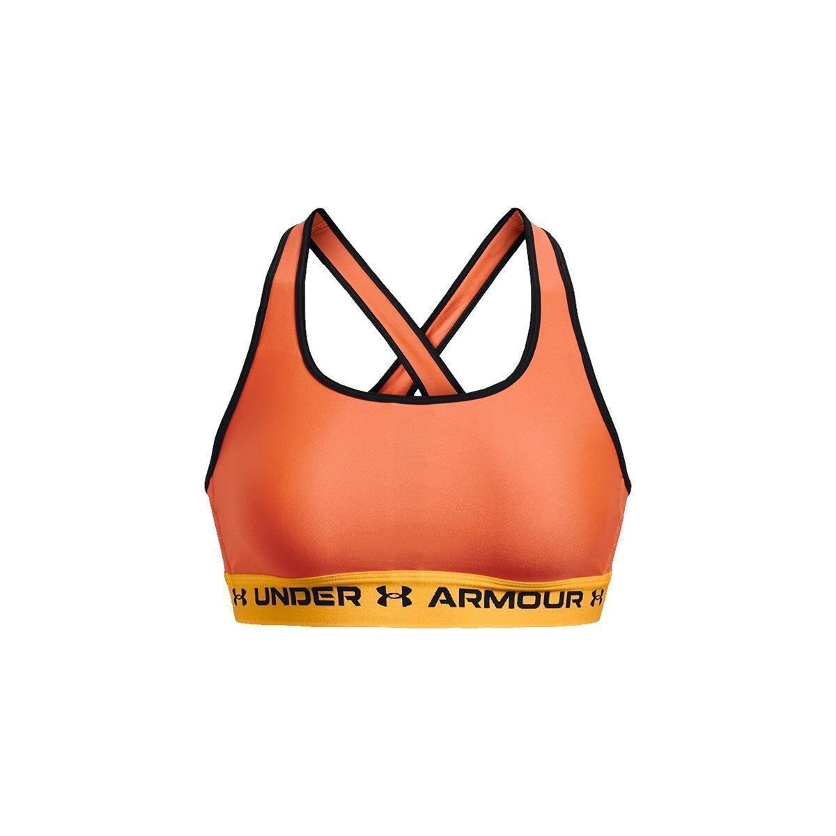 interferentie 945 Wet en regelgeving Under Armour Mid Crossback Sport-BH Damen - orange/gelb/schwarz |  DeinSportsfreund.de