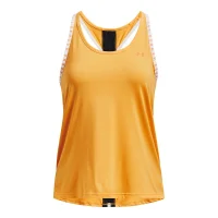 Under Armour Knockout Tanktop Damen - gelb/schwarz