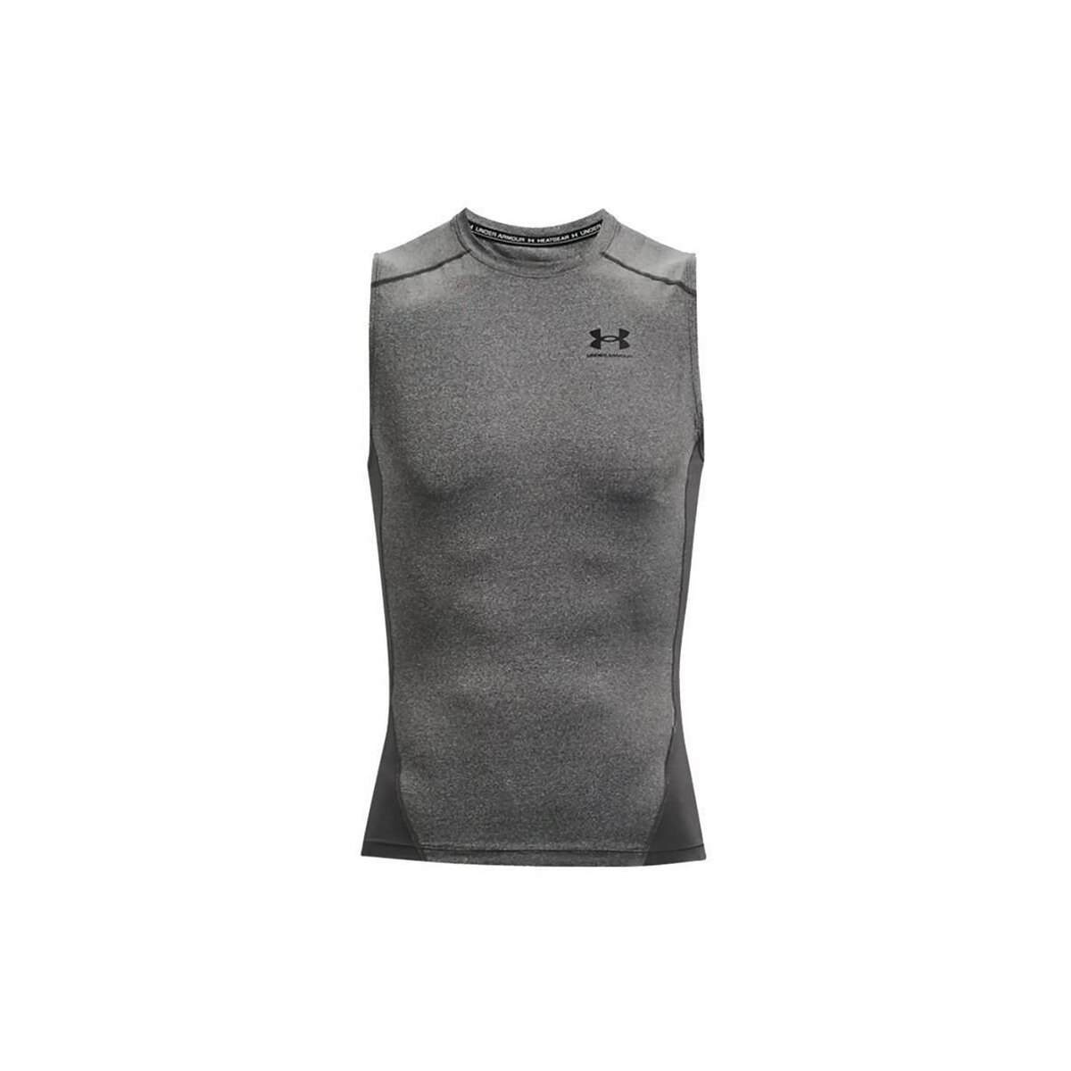 Under Armour HG Kompressionsshirt Herren - grau