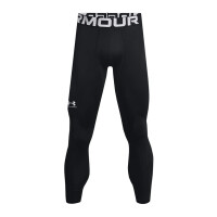 Under Armour Leggings Herren - schwarz/weiß-M