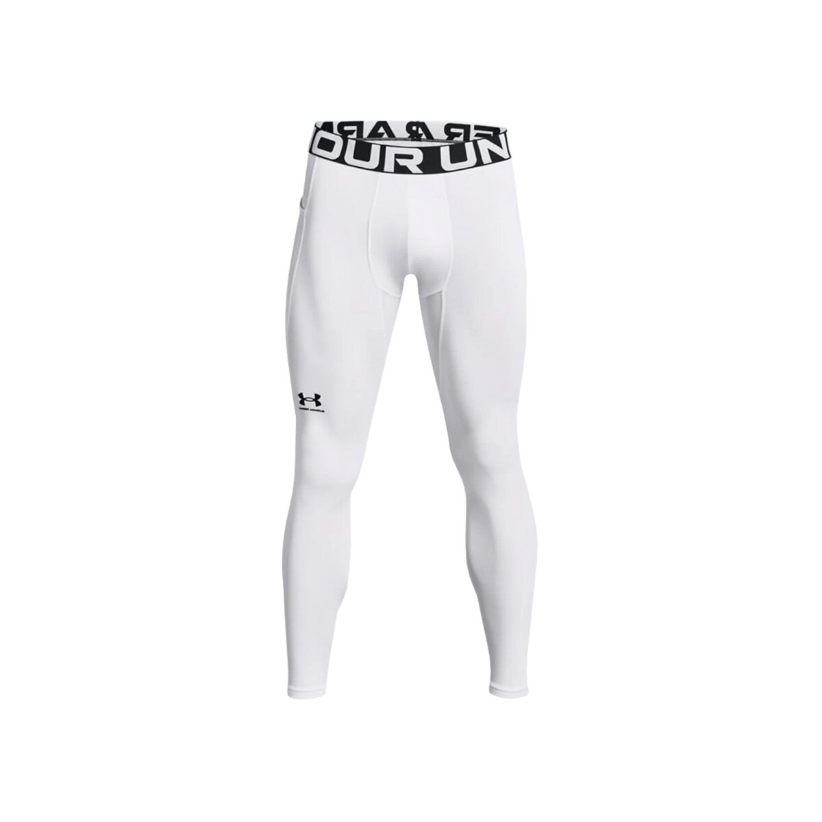 Under Armour ColdGear Leggings Herren - wei/schwarz