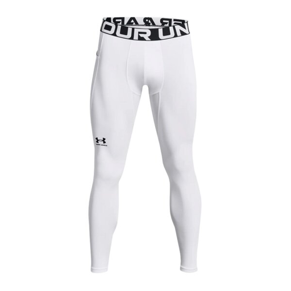 Under Armour ColdGear Leggings Herren - weiß/schwarz -3XL