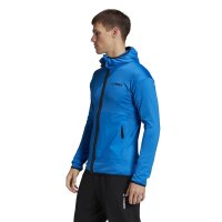 adidas Terrex Tech Lite Hiking Fleece Jacke Herren - blau -S