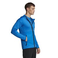 adidas Terrex Tech Lite Hiking Fleece Jacke Herren - blau -S